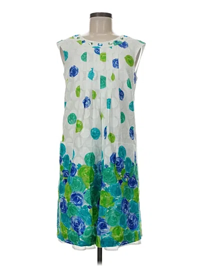 Pre-owned Dressbarn Casual Dress In Blue