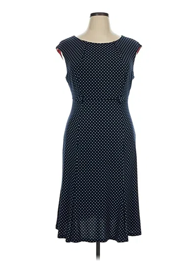 Pre-owned Dressbarn Casual Dress In Blue