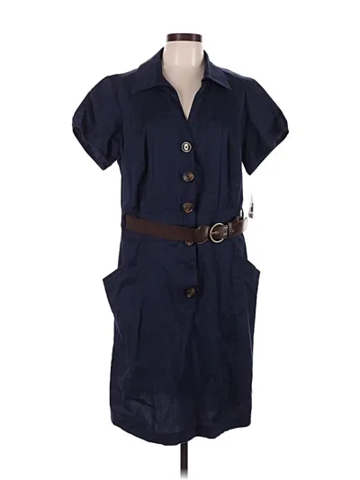Pre-owned Dressbarn Casual Dress In Blue