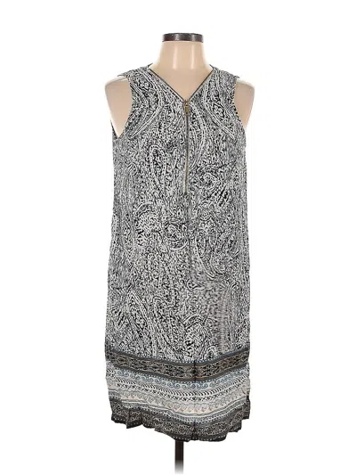 Pre-owned Dressbarn Casual Dress In Gray