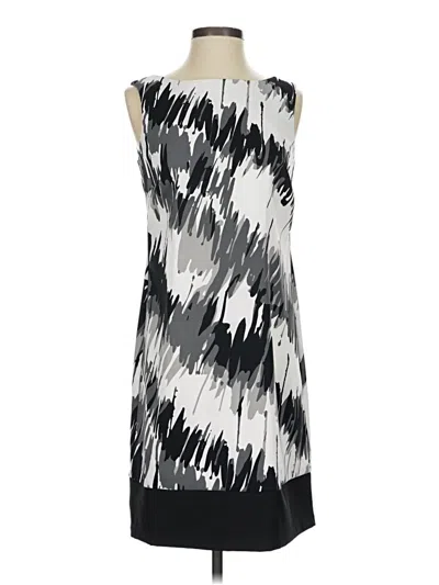 Pre-owned Dressbarn Casual Dress In Gray
