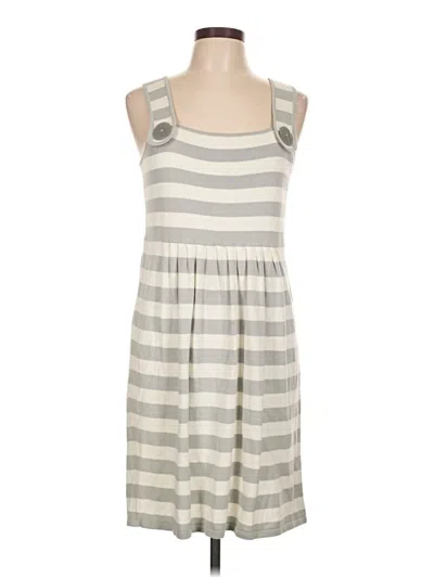 Pre-owned Dressbarn Casual Dress In Gray