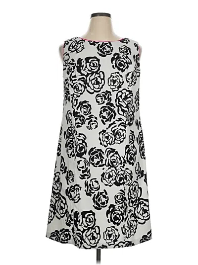 Pre-owned Dressbarn Casual Dress In Gray