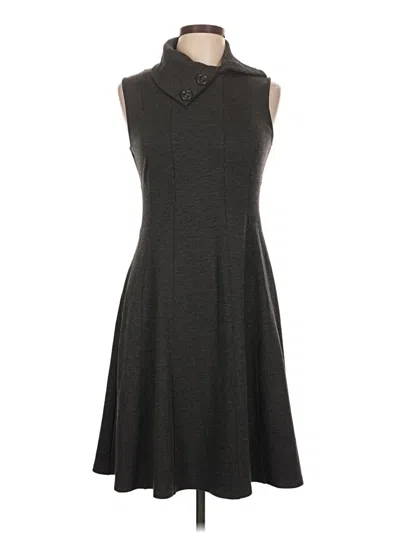 Pre-owned Dressbarn Casual Dress In Gray