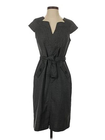 Pre-owned Dressbarn Casual Dress In Gray