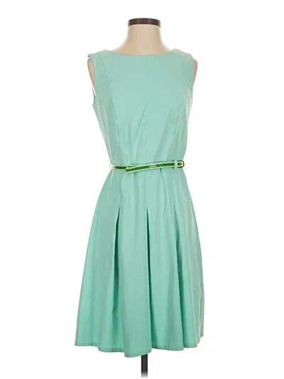Pre-owned Dressbarn Casual Dress In Green