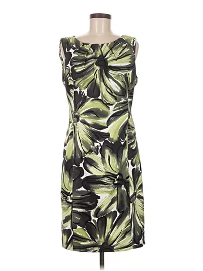 Pre-owned Dressbarn Casual Dress In Green