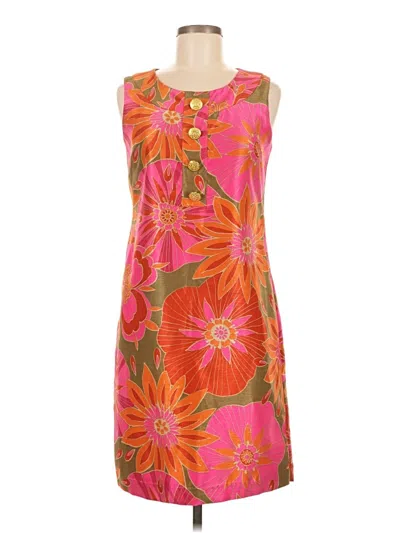 Pre-owned Dressbarn Casual Dress In Pink