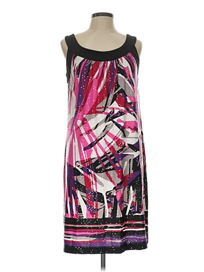 Pre-owned Dressbarn Casual Dress In Pink