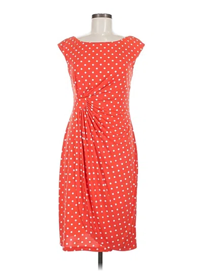 Pre-owned Dressbarn Casual Dress In Red