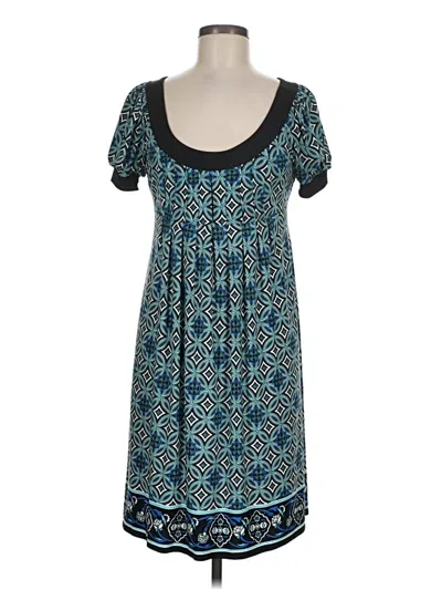 Pre-owned Dressbarn Casual Dress In Teal