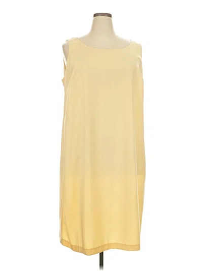 Pre-owned Dressbarn Casual Dress In Yellow