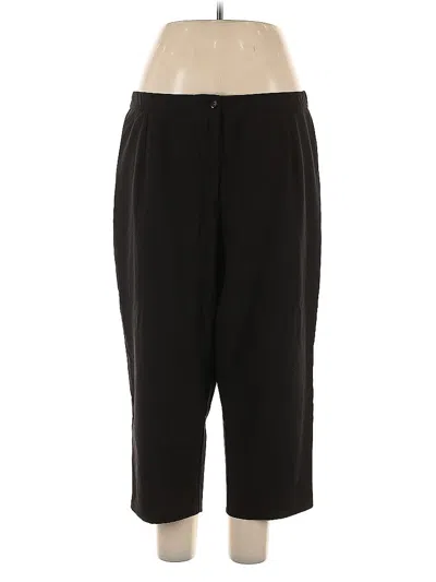 Pre-owned Dressbarn Casual Pants In Black