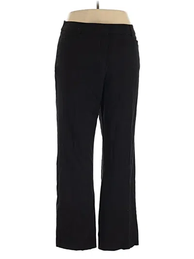 Pre-owned Dressbarn Casual Pants In Black