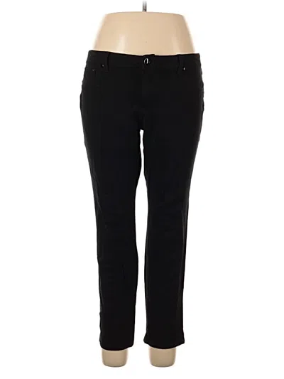 Pre-owned Dressbarn Casual Pants In Black