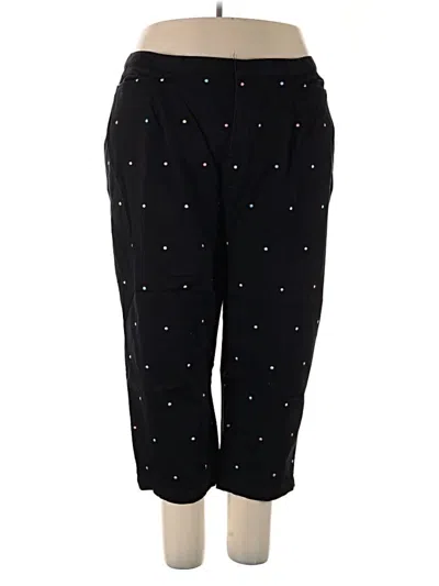 Pre-owned Dressbarn Casual Pants In Black