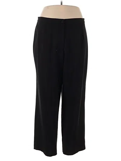 Pre-owned Dressbarn Casual Pants In Black