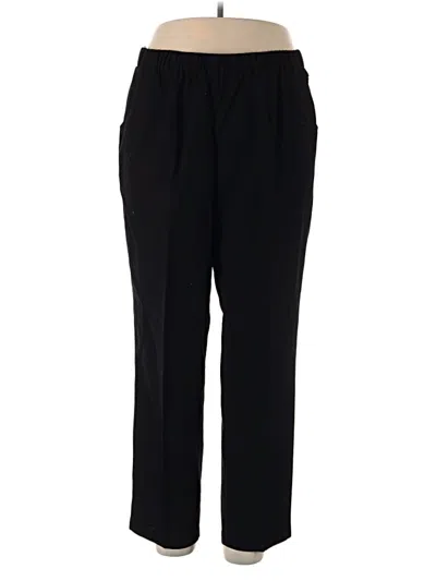 Pre-owned Dressbarn Casual Pants In Black