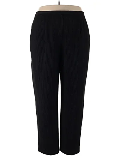 Pre-owned Dressbarn Casual Pants In Black
