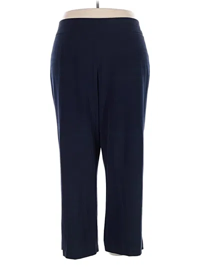 Pre-owned Dressbarn Casual Pants In Blue