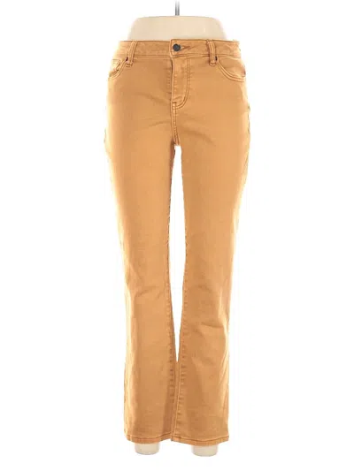 Pre-owned Dressbarn Casual Pants In Brown