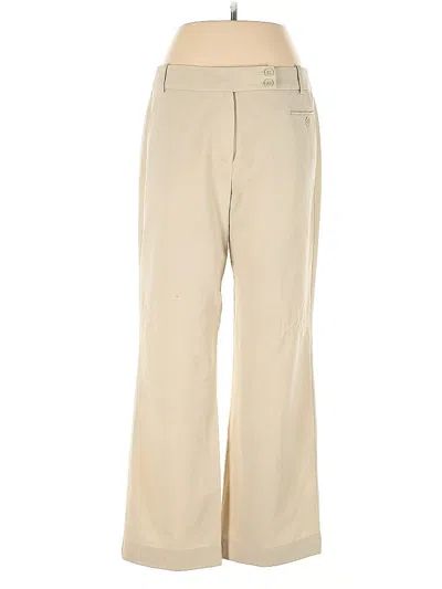 Pre-owned Dressbarn Casual Pants In Brown
