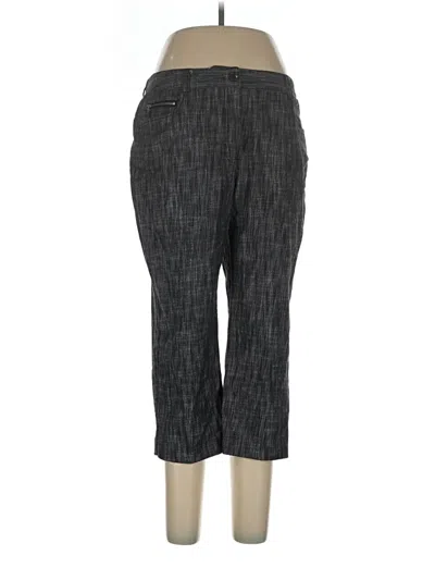 Pre-owned Dressbarn Casual Pants In Gray
