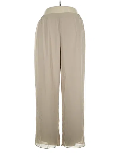 Pre-owned Dressbarn Casual Pants In Tan