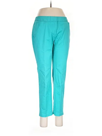 Pre-owned Dressbarn Casual Pants In Teal