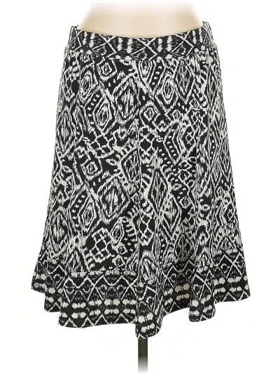 Pre-owned Dressbarn Casual Skirt In Black