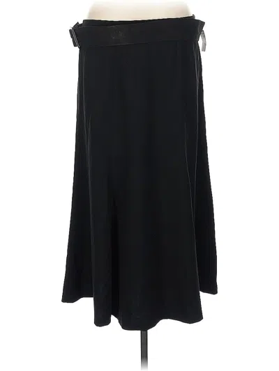 Pre-owned Dressbarn Casual Skirt In Black