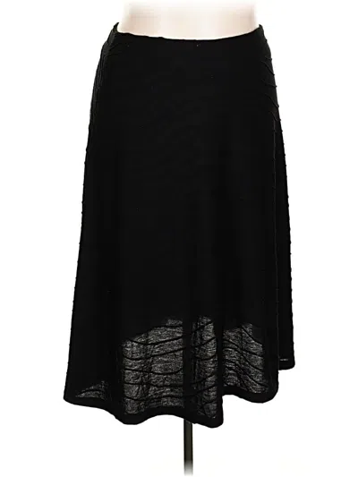 Pre-owned Dressbarn Casual Skirt In Black