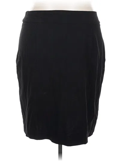 Pre-owned Dressbarn Casual Skirt In Black