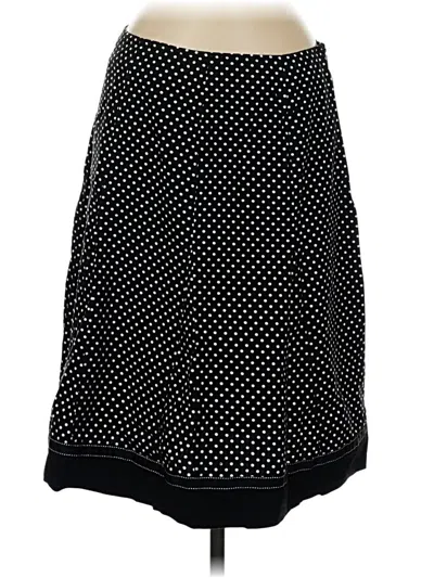Pre-owned Dressbarn Casual Skirt In Black