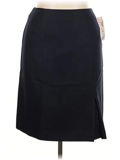 Pre-owned Dressbarn Casual Skirt In Black