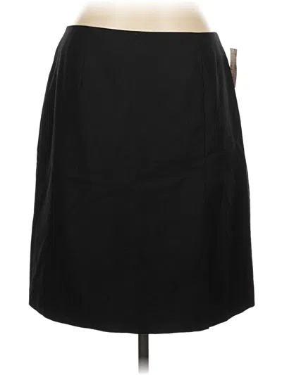 Dressbarn Casual Skirt In Black