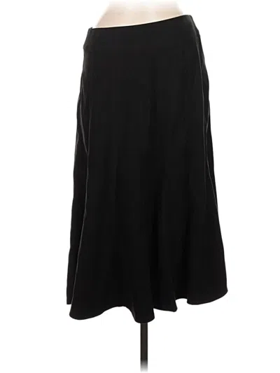 Pre-owned Dressbarn Casual Skirt In Black