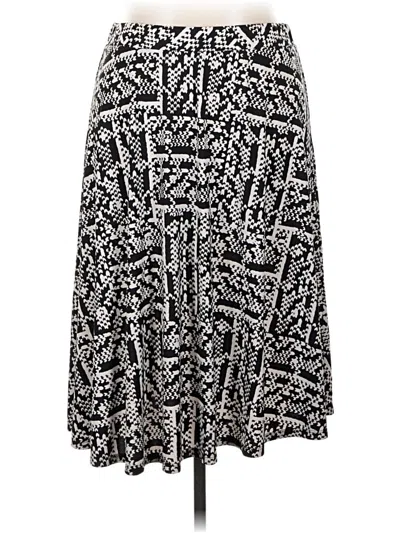 Pre-owned Dressbarn Casual Skirt In Black