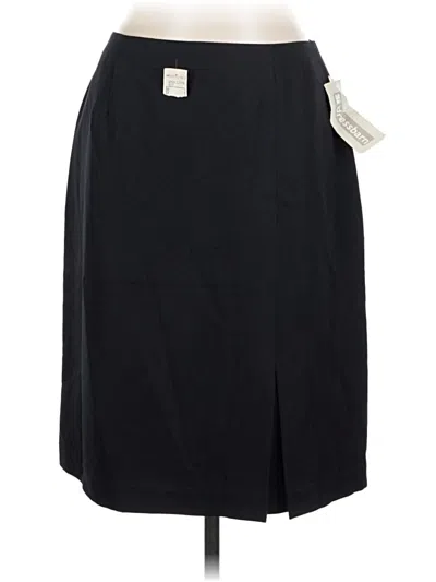Pre-owned Dressbarn Casual Skirt In Black