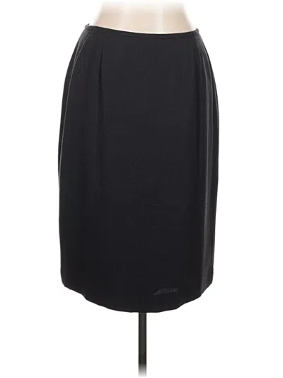 Pre-owned Dressbarn Casual Skirt In Black