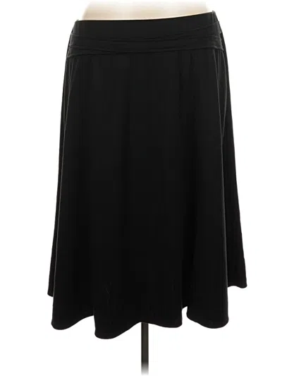Pre-owned Dressbarn Casual Skirt In Black