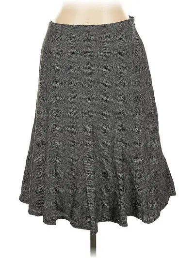Pre-owned Dressbarn Casual Skirt In Gray