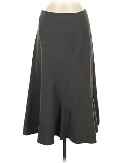 Pre-owned Dressbarn Casual Skirt In Gray