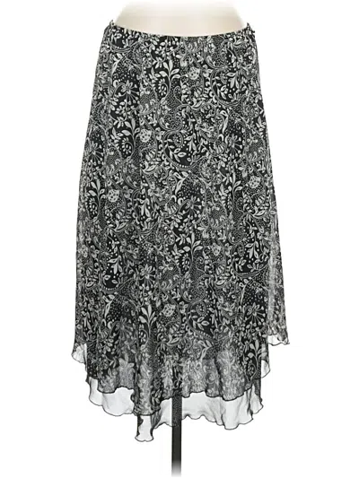 Pre-owned Dressbarn Casual Skirt In Gray