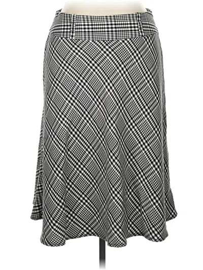 Pre-owned Dressbarn Casual Skirt In Gray