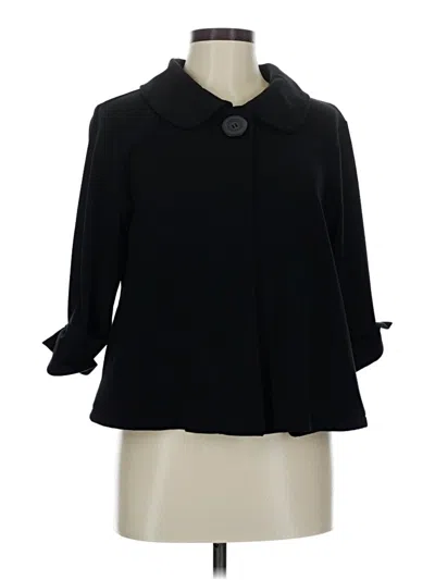 Pre-owned Dressbarn Coat In Black