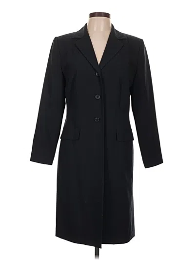 Pre-owned Dressbarn Coat In Blue