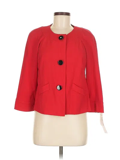 Pre-owned Dressbarn Coat In Red
