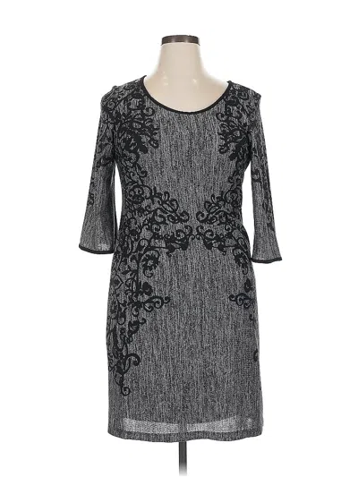 Pre-owned Dressbarn Cocktail Dress In Black