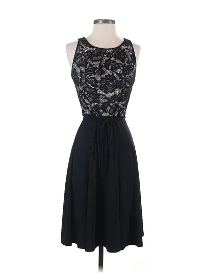 Pre-owned Dressbarn Cocktail Dress In Black